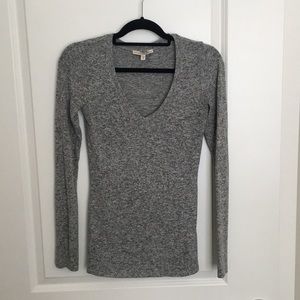 Express lightweight vneck sweater